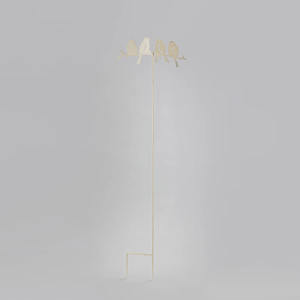 Estaca de jardín de Metal de hierro con acabado amarillo de diseño floral, palo de jardín hecho a mano con estilo, accesorios decorativos para exteriores - Product Image 5