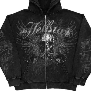 Sudadera de Jersey de alta calidad Unisex con sudaderas con capucha gráficas de araña estilo único transpirable 100% algodón Streetwear diseño forrado - Product Image 6