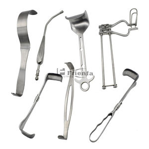 Kit d'instruments de gynécologie fait en acier inoxydable d'instruments gynécologiques chirurgicaux certifiés CE - Product Image 1