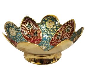 Cuenco de fruta de alta calidad con lazo de latón más popular, cuenco de comida y aperitivos de metal hecho a mano. - Product Image 4