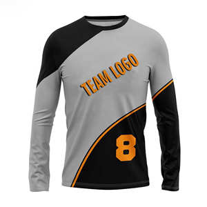 Camiseta de Baloncesto Sublimada de Manga Larga de Alta Calidad 2026 para Hombre, Juvenil, Corte Automatizado, Talla Adulto - Product Image 3