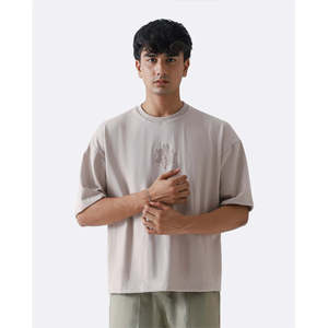 เสื้อยืดผู้ชายพร้อมส่ง ผ้าพรีเมียม ขายส่ง พร้อมส่งมอบ ผลิตตามสั่งสำหรับฤดูร้อน รับผลิตแบบ OEM/ODM - Product Image 2