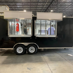 Remolque de Comida Móvil para Catering, Barra de BBQ, Totalmente Equipado, Camión de Comida Rápida con Helados, Café y Cocina Completa - Product Image 1