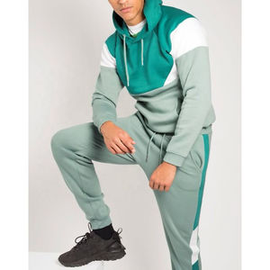 Trending 2 piezas Casual Athletic Track Suits para hombres Chándales Transpirable 100% Algodón Ropa Hombre Conjuntos - Product Image 1