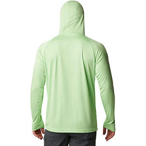 Imported Solid Summer Anti-UV Sunproof Sweat-Absorbing <b>Dehumidifying</b> Long Sleeve Fishing Hoodie with OEM Service Low MOQ - Product Image 6