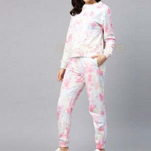 Comfortable High Grade Women <b>Tie</b> <b>Dye</b> Sweat Suit For Sale Hot Product Solid Color Women Sweat Suits - Product Image 2