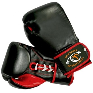 Venta al por mayor de guantes de PU de diseño personalizado para entrenamiento de Kickboxing MMA con empuñaduras con logotipo de productos paquistaníes - Product Image 2