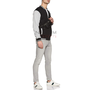 High Quality Custom Letterman Satin Varsity Winter Jacket Men <b>Basketball</b> Varsity latest fashion Winter Jacket for men - Product Image 5