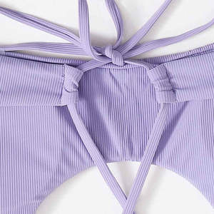 Ensemble de bikini personnalisé avec logo, deux pièces, sexy, pour femmes, ensemble de bikinis à bretelles, imprimé floral lumineux, ensemble de soutien-gorge et de culotte pour femmes, string bikini - Product Image 6