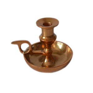 Inside Leaf T-Light <b>Holder</b> <b>Copper</b> Plated Finishing Metal <b>Candle</b> Stand Home Villa Dinner and Wedding Design Home Decorations - Product Image 2