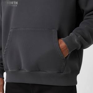 Haute qualité plaine unisexe hommes hiver solide à capuche polaire sweat à capuche Polyester/coton coupe régulière poche - Product Image 5