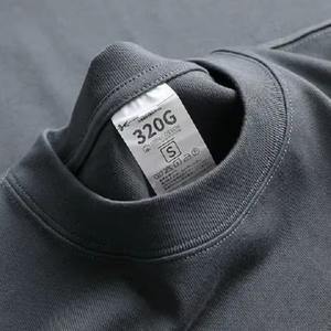 T-shirts en coton à col rond pour hommes de grande taille respirants avec impression par transfert de chaleur - Product Image 5