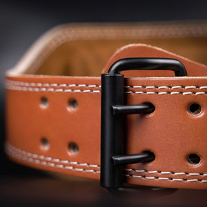 Cinturón de Levantamiento de Pesas Personalizado de Caucho Natural/PVC Antideslizante, Ecológico, Ligero y Transpirable para Levantamiento de Alta Potencia - Product Image 4