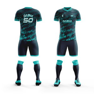 2024 hommes uniforme de Football de haute qualité personnalisé séchage rapide respirant Sublimation maillot d'entraînement nouvelle chemise de Football - Product Image 5