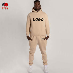 Survêtement sur mesure pour homme avec fermeture éclair, col à capuche et logo personnalisé, design ODM, prix de gros - Product Image 2