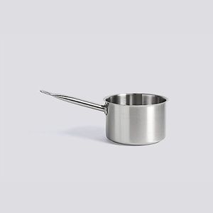 Factory Supplier Shiny Finished Stainless Steel pot With Steel Handle Broiler Cooking Utensil Sauce Pan Milk Pan <b>Coffee</b> Pan - Product Image 2