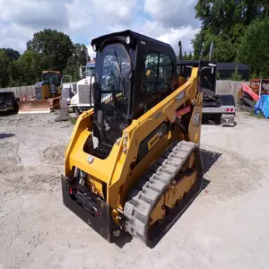 Skid de direction kubota et Cat SVL 75-2 Skid Steer à chenilles Nouveau Bob-Cat Mini Skid Steer Loader Tracteur 4WD avec chargeur frontal