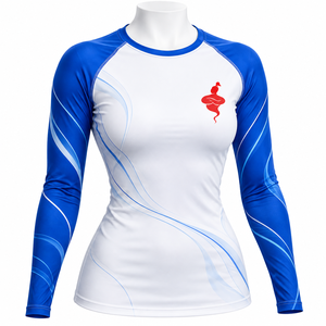 Breathable Moisture Wicking <b>Shirt</b> for Women Rash Guard Long Sleeve Quick Dry Sportswear Performance Top for <b>Swimming</b> Surfing - Product Image 1