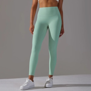 Las mallas de yoga ajustadas sin costuras deportivas de cintura alta de talla XL más vendidas para mujer Servicios personalizados de talla grande ODM/OEM disponibles - Product Image 3