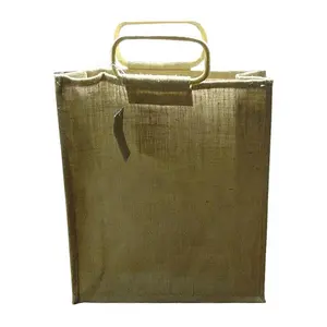 ถุงผ้าทำจากใยปอกระเจาทำจากไม้ลามิเนตทำจากไม้ทนทานเป็นมิตรต่อสิ่งแวดล้อมกำหนดได้เอง - Product Image 1