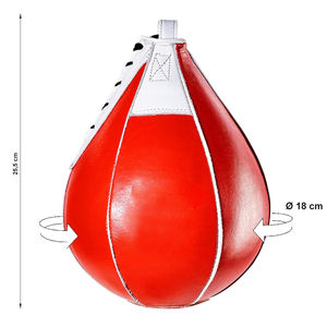 กระสอบทรายหนัง PU PVC สำหรับชกมวย บรรจุทราย สีแดงและสีขาว กระสอบทรายหนัก น้ำหนักเบา เป็นมิตรกับสิ่งแวดล้อม - Product Image 5