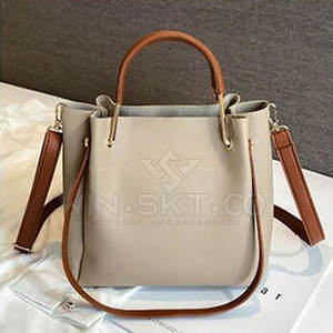 Sac en cuir véritable pour femme, léger, durable, à trois sangles, fermeture éclair, imperméable, portable - Meilleure vente, qualité supérieure, 3L - Product Image 4