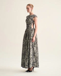 High Technics Daria Cut-Out Maxi Dress Dames Vêtements pour femmes Style élégant ODM Services Made In VietNam - Product Image 3