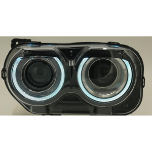 Bester <span class=keywords><strong>Preis</strong></span> Scheinwerfer-Set <span class=keywords><strong>Hellcat</strong></span>-Typ für 2015-2023 Dodge Challenger Scheinwerfer RGB - Product Image 1
