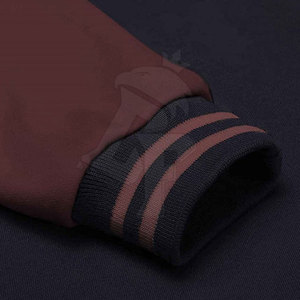 Veste Letterman pour hommes en matériau de haute qualité conçue pour vous garder au chaud et vous donner une apparence nette pendant les saisons d'automne et d'hiver - Product Image 4