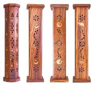 Soporte de varitas de incienso de Agarbatti Natural hecho a mano de primera calidad y recogedor de cenizas Artisnal Indian Quality Factory Price Model No- - Product Image 2