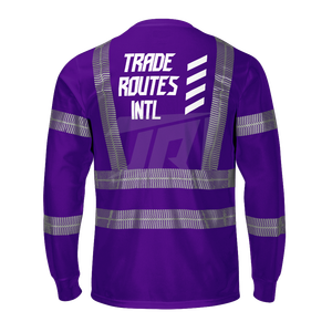 Conjunto de uniforme de poliéster de alta resistencia Camisa abotonada con cuello redondo con estándares de seguridad de babero Logotipo personalizable para pedidos a granel - Product Image 3