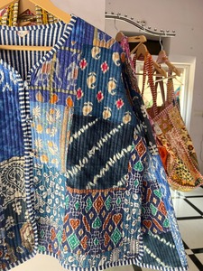 เสื้อแจ็กเก็ตผ้าควิลท์ผ้าฝ้ายพิมพ์ลายสไตล์โบฮีเมียนเสื้อคลุมฤดูหนาวสำหรับผู้หญิงน้ำหนักเบามีของขวัญมีสไตล์สำหรับผู้หญิง - Product Image 2