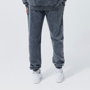 Conjuntos Deportivos de Algodón 100% Lavado al Ácido Vintage Personalizados para Hombre, Sudadera con Capucha y Pantalones Deportivos - Product Image 6