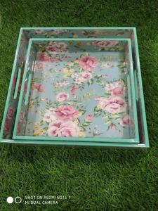 ถาดเสิร์ฟสติกเกอร์แผ่นเคลือบ MDF สำหรับตกแต่งร้านอาหารห้องครัวดีไซน์สวย - Product Image 2