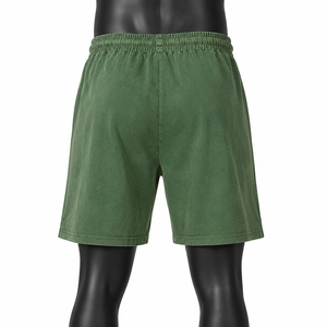 Pantalones Cortos Deportivos de Algodón Personalizados para Hombre, Pantalones Cortos Casuales para Correr, Cintura Elástica, Pantalones Cortos de Entrenamiento Atlético, Logotipo OEM, Ropa Deportiva de Verano - Product Image 2