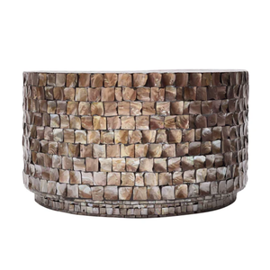 Mesa de centro rústica de nácar para sala de estar, muebles de decoración del hogar hechos a mano, Buen Precio de mayoristas de Vietnam - Product Image 3