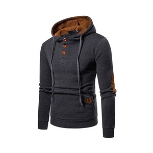 Wholesale Men's 100% Cotton Hoodies Premium Quality <b>Plain</b> <b>Sweatshirts</b> with Custom Logo Design Plus Size for Winter Sale - Product Image 2