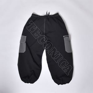 Hombres OEM/ODM impermeable a prueba de viento transpirable pantalones de nieve Unisex para esquiar ropa de invierno al aire libre con 100% poliéster/Forro de algodón - Product Image 1