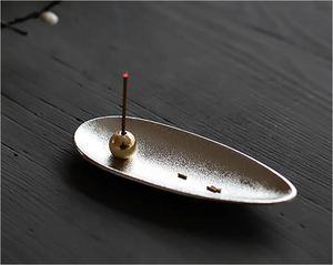 Porte-bâton d'encens en forme de pétale, brûleur, vente chaude, parfum de maison, attrape-cendres pour décoration de maison, méditation, bureau - Product Image 4