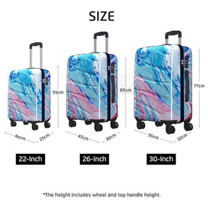 2023 Fabricante de Pakistán Bolsas de equipaje de neopreno Unisex de gran volumen con ruedas giratorias Precio barato para uso en viajes - Product Image 5