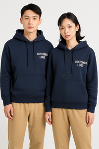 Fabricación a juego Pareja Chándal Ropa Trajes Diseña tu propia pareja Sudadera con capucha Logotipo personalizado - Product Image 2