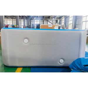 <span class=keywords><strong>Piscine</strong></span> carrée <span class=keywords><strong>gonflable</strong></span> sur mesure, portable, en tissu Drop Stitch, pour adultes, utilisation en extérieur dans la cour. - Product Image 2