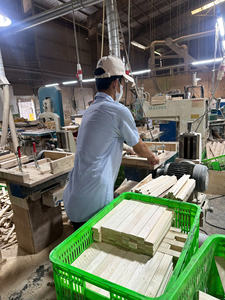 Chevilles carrées en bois massif, bois dur naturel, surface lisse durable, gravées, personnalisées, projets de bricolage modernes en bois, bâtonnets - Product Image 4