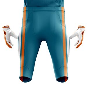 Uniforme de fútbol americano para hombres Jersey y pantalones personalizados, aparejos transpirables, sarga, ropa deportiva duradera, kit de entrenamiento de alta calidad - Product Image 5