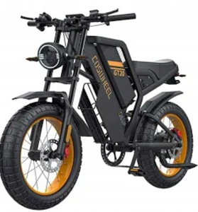 Vélo électrique GT20 original pour adultes, moteur 1500W/3000W, batterie au lithium amovible 25AH/40AH, autonomie maximale de 93-145 milles - Product Image 3