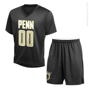 Alta calidad sublimación Lacrosse Pinnies OEM personalizable hombres Puerto agujeros Lacrosse Jersey malla equipo Lacrosse uniforme - Product Image 2