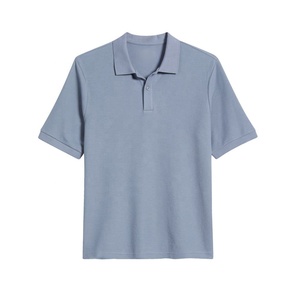 Polos de golf pour hommes de grande taille en polyester de luxe élastique de haute qualité Chemises de golf du fabricant avec logo personnalisé - Product Image 2