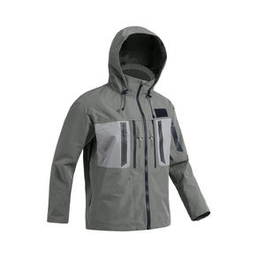 Chaqueta de Pesca Deportiva para Adultos Unisex, Cómoda, con Protección UPF 50, Marca Personalizada, Impermeable, Transpirable, con Revestimiento de Poliéster/Nailon PU, 500g - Product Image 1