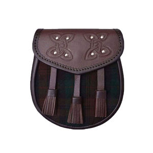 Fait sur mesure Tartan Sporran haute qualité Pin Lock véritable écossais Kilt sac en vrac en gros - Product Image 2