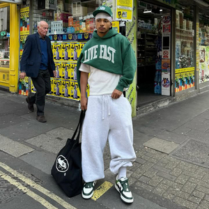 Pantalons de survêtement en coton uni pour hommes Pantalons de jogging lourds 500 GSM French Terry Logo personnalisé OEM Casual Streetwear Usine Vente en gros - Product Image 1